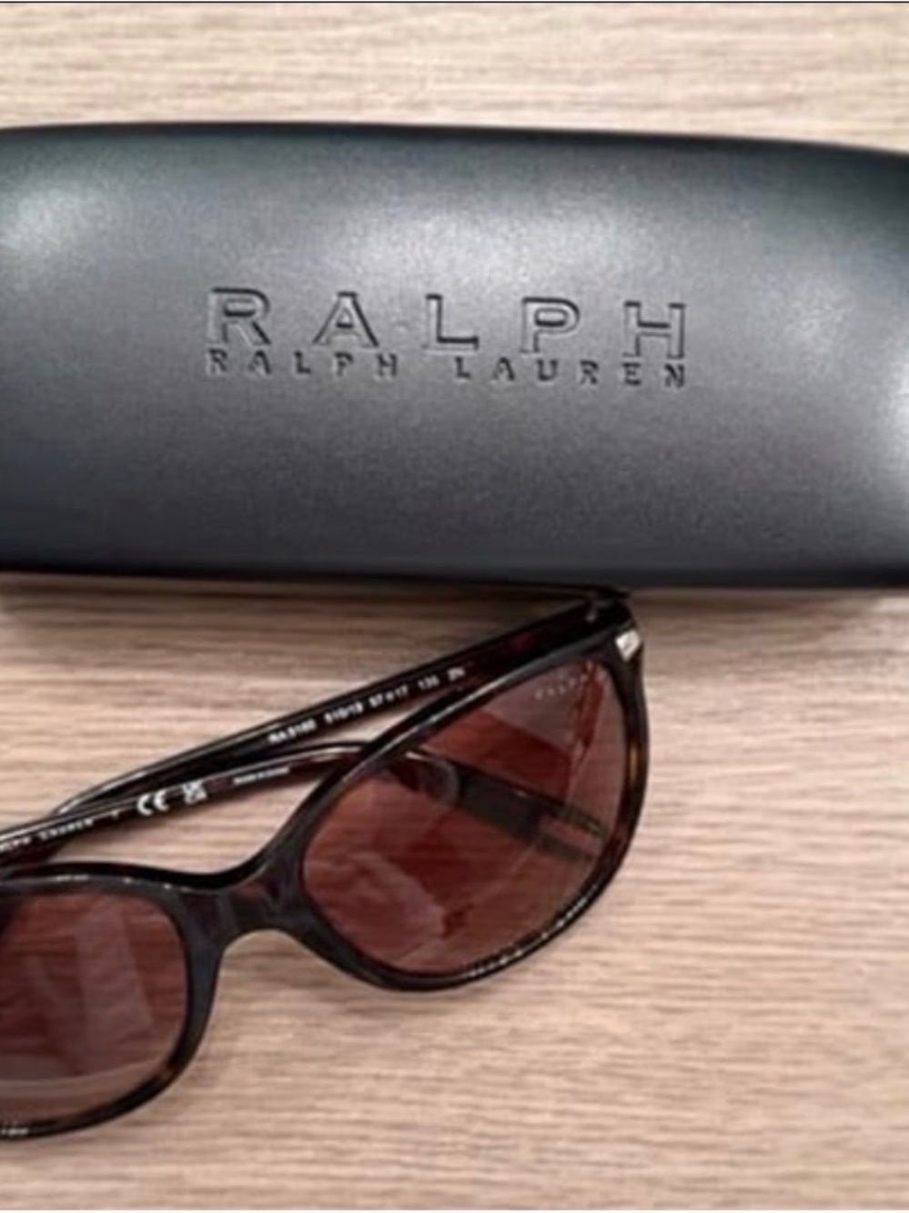 Ralph Lauren Tortoiseshell Sunglasses – NEW WITH CASE